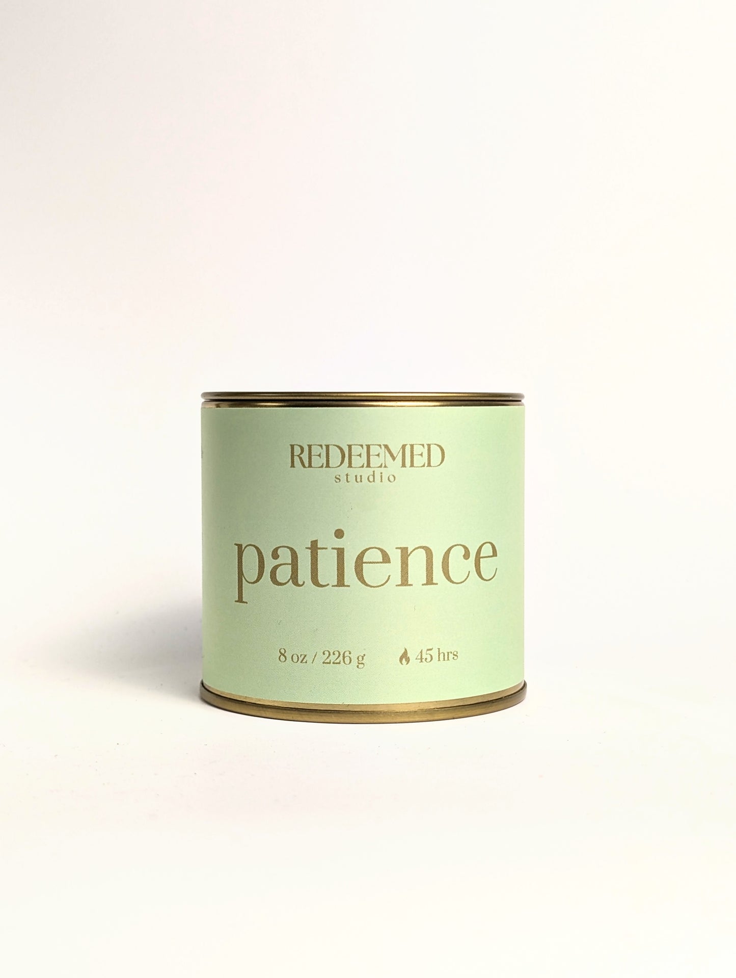 patience 8oz candle
