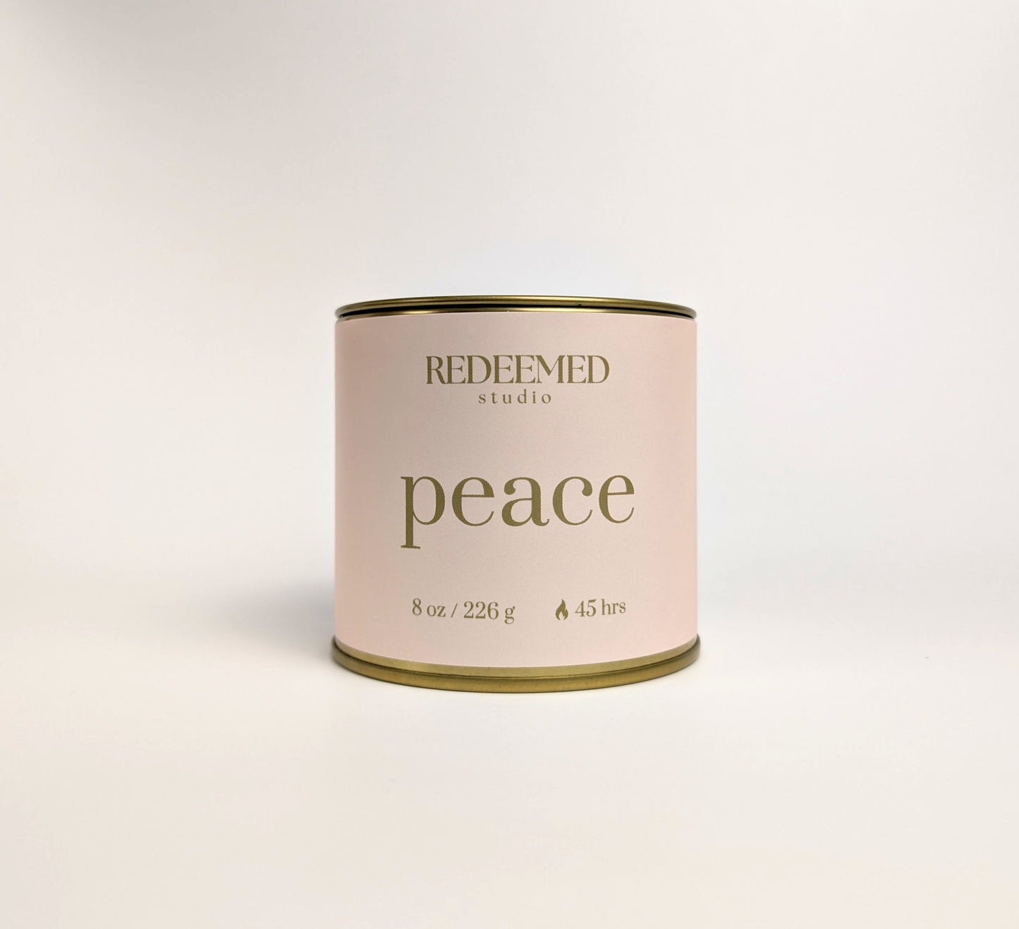 peace 8oz candle
