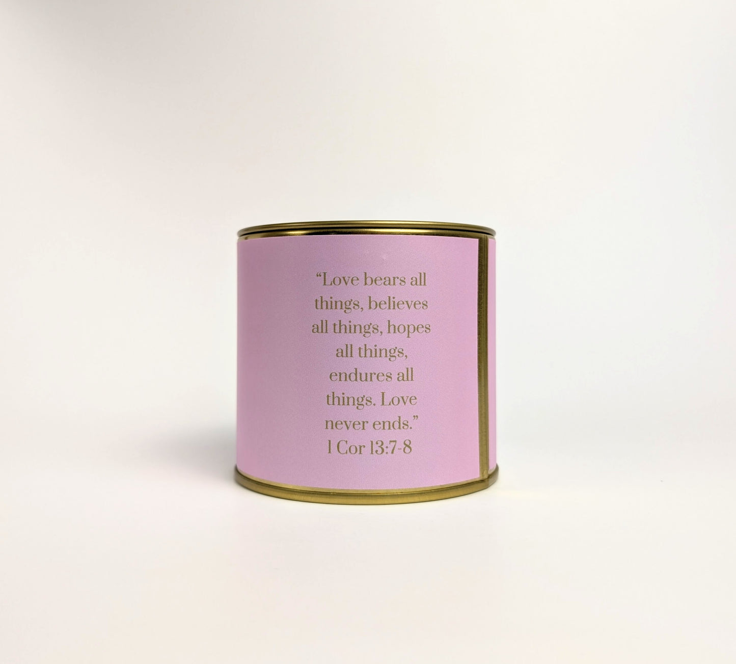love 8oz candle