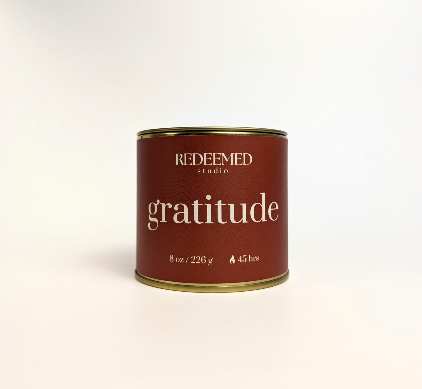 gratitude 8oz candle